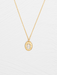 Holly Yashi Gracie Oval Pendant Necklace - Opal and Gold