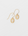 Holly Yashi Gracie Oval Earrings - Opal and Gold