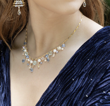Holly Yashi Soiree Elegance Necklace - Winter Frost