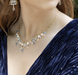 Holly Yashi Soiree Elegance Necklace - Winter Frost