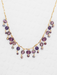 Holly Yashi Soiree Elegance Necklace - Royal Purple