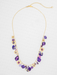 Holly Yashi Alexandria Necklace - Royal Purple
