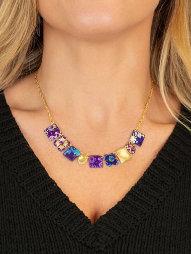 Holly Yashi Eliza Tiled Necklace - Multicolored