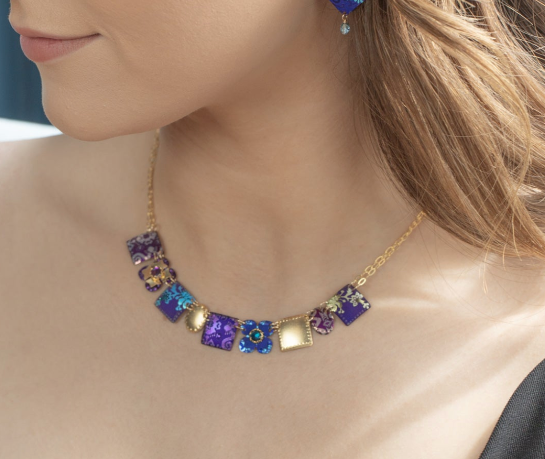 Holly Yashi Eliza Tiled Necklace - Multicolored