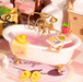 ROBOTIME Pop Bubble Bathroom DIY Miniature House - Super Creator
