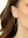 HOLLY YASHI Sierra Large Hoop Earrings - Blue and Gold