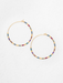 HOLLY YASHI Sierra Large Hoop Earrings - Multicolor