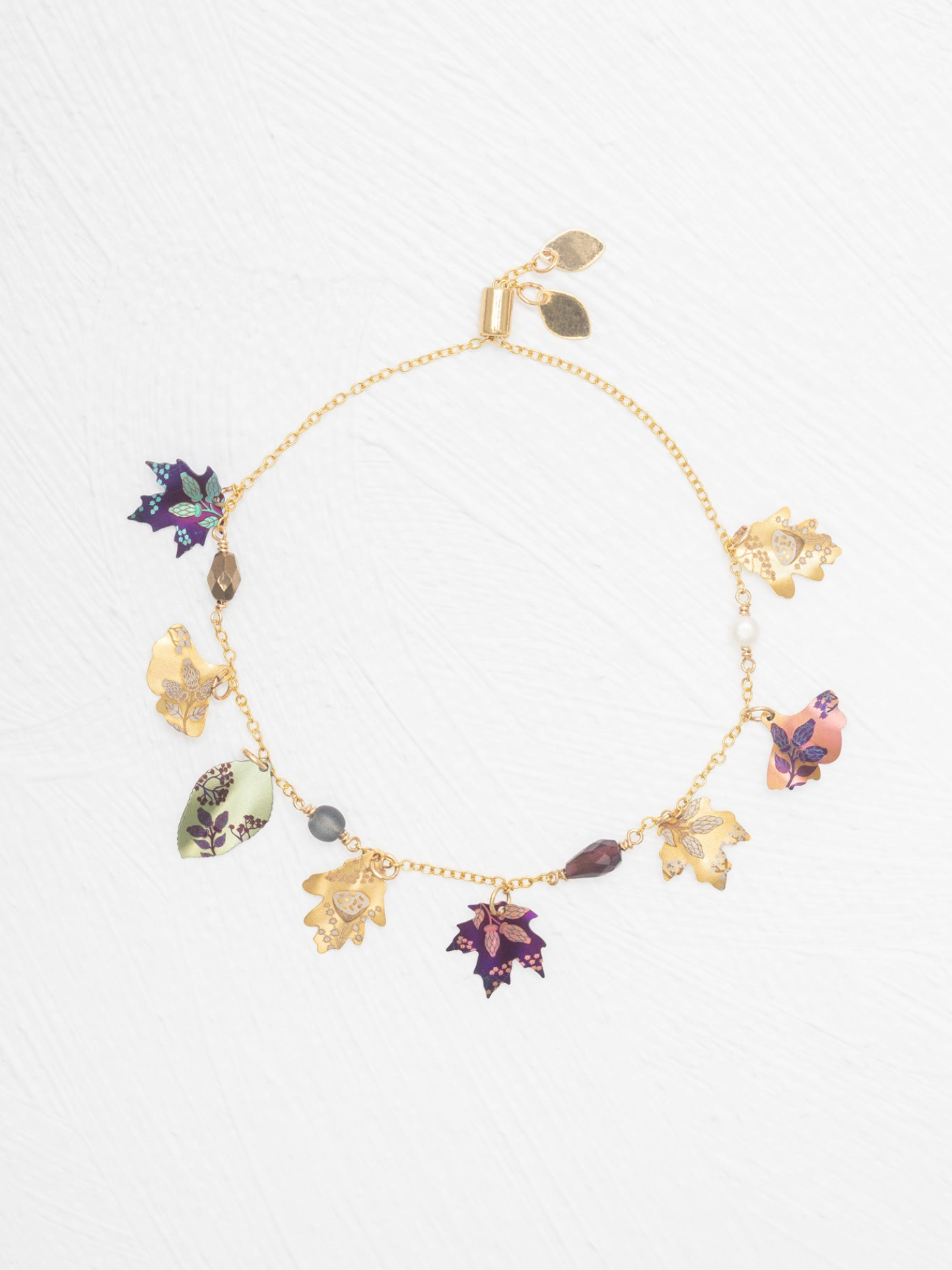 Holly Yashi Falling Leaves Bracelet - Autumn Harvest