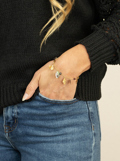 Holly Yashi Falling Leaves Bracelet - Autumn Harvest