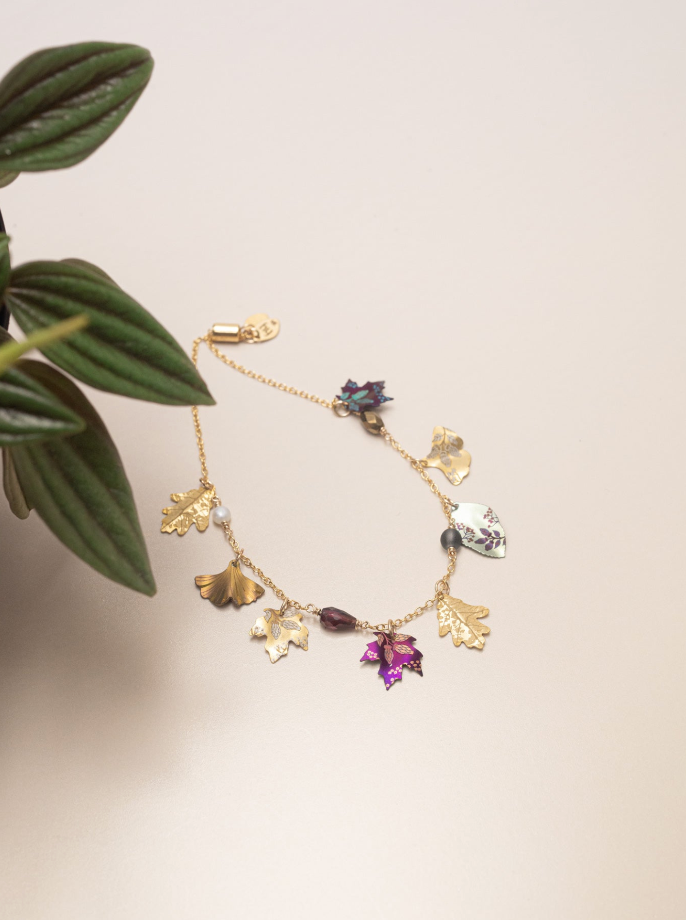 Holly Yashi Falling Leaves Bracelet - Autumn Harvest