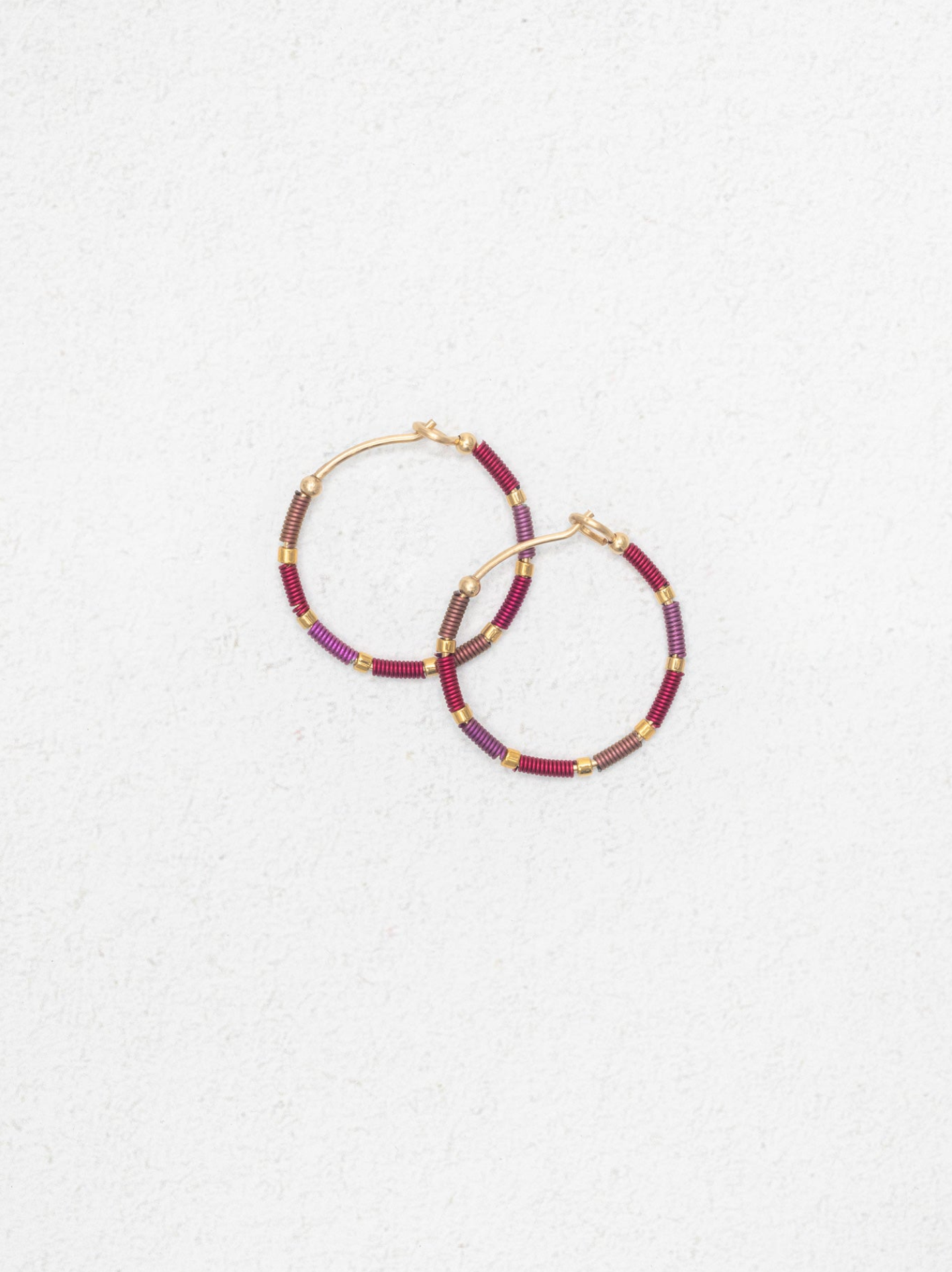 HOLLY YASHI Sierra Hoop Earrings - Rogue