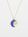 Holly Yashi Sun and Moon Pendant Necklace - Midnight Blue