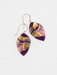 Holly Yashi Eccentric Elm Earrings - Amber