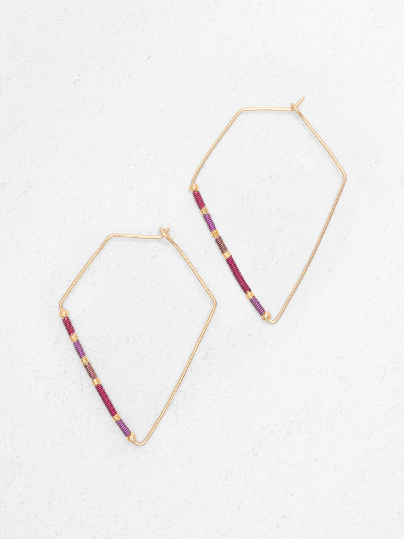 HOLLY YASHI Anza Earrings - Rouge