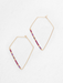 HOLLY YASHI Anza Earrings - Rouge