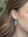 HOLLY YASHI Falling Bloom Earrings - Indigo