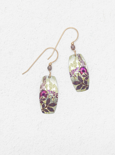 Holly Yashi Falling Bloom Earrings - Sage