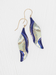HOLLY YASHI Turning Leaf Earrings - Indigo