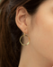 Holly Yashi Connie Petite Hoop Earrings - Gold