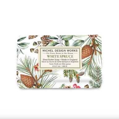 White Spruce Medium Bath Soap Bar