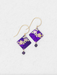 Holly Yashi Garden Soiree Earring - Royal Purple