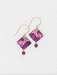 Holly Yashi Garden Soiree Earring - Vintage Burgundy