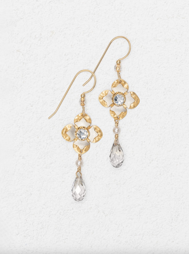Holly Yashi Octavia Earrings - Gold and Silver