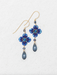 Holly Yashi Octavia Earrings - Sapphire Blue