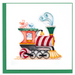 Christmas Train Blank Quilling Card
