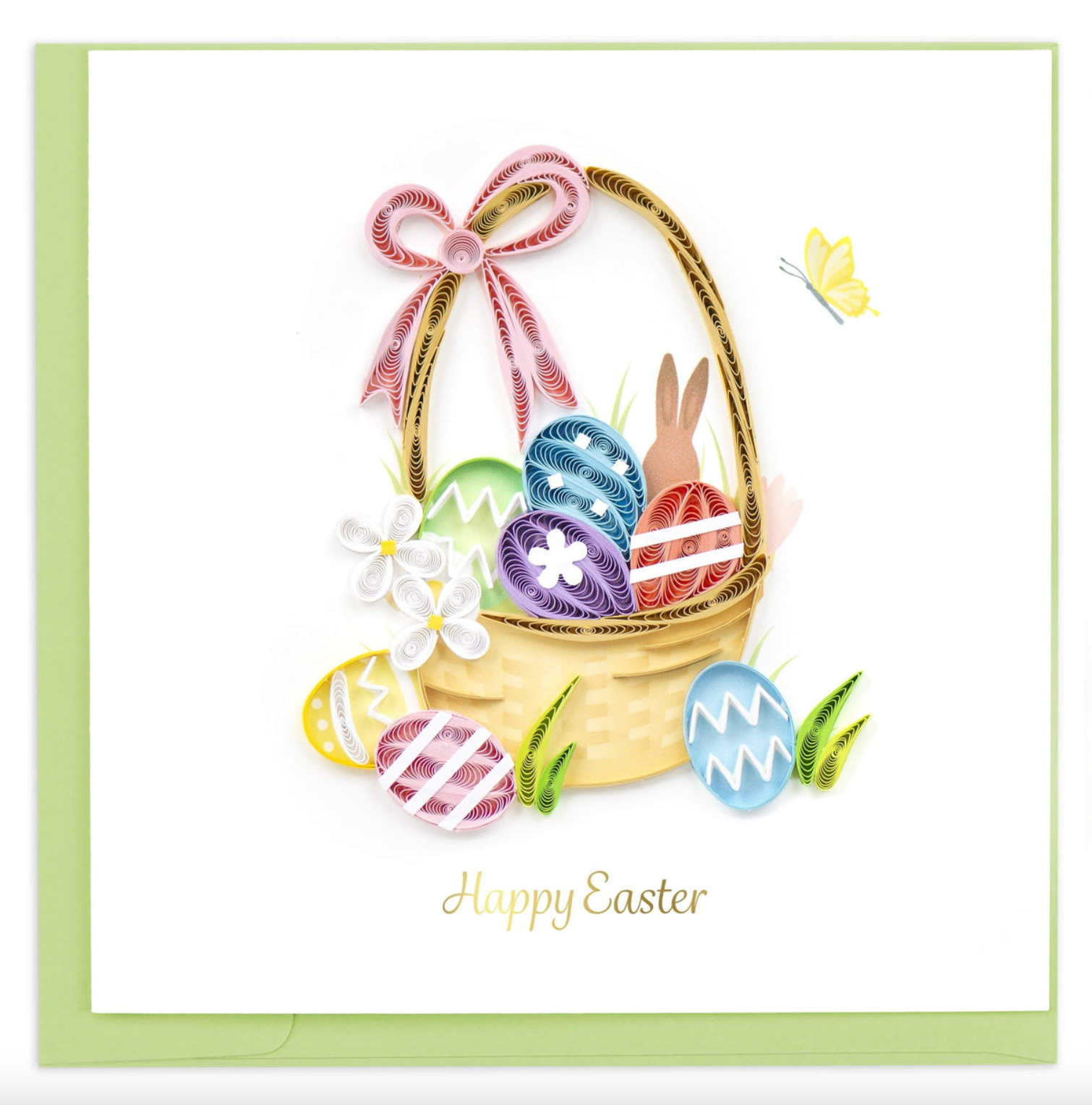 Easter Basket Blank Quilling Card