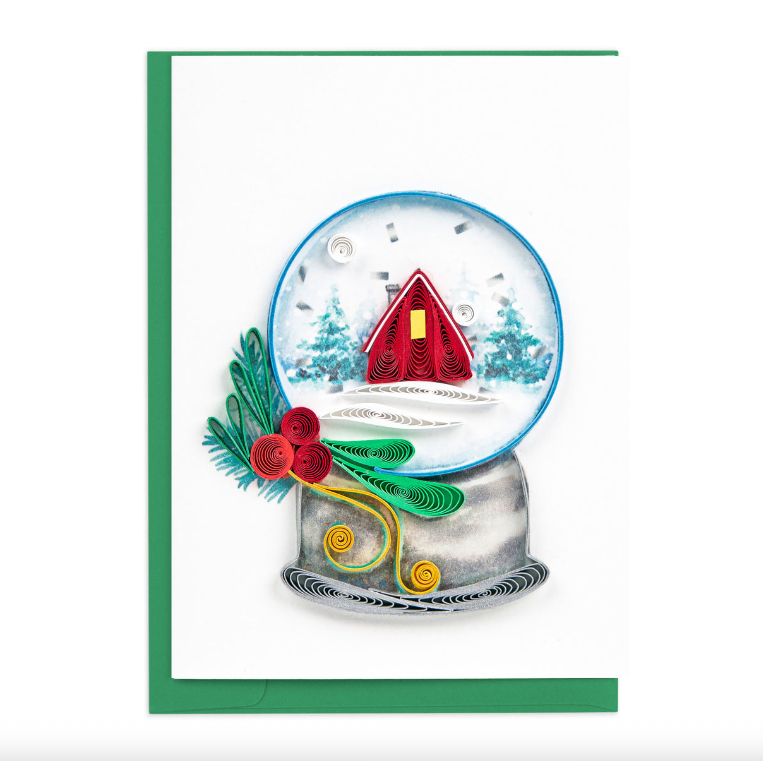 Snow Globe Quilling Gift Enclosure