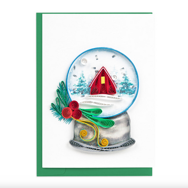 Snow Globe Quilling Gift Enclosure