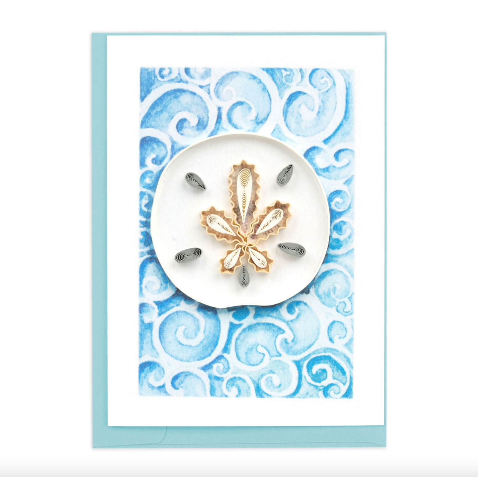 Sand Dollar Quilling Gift Enclosure