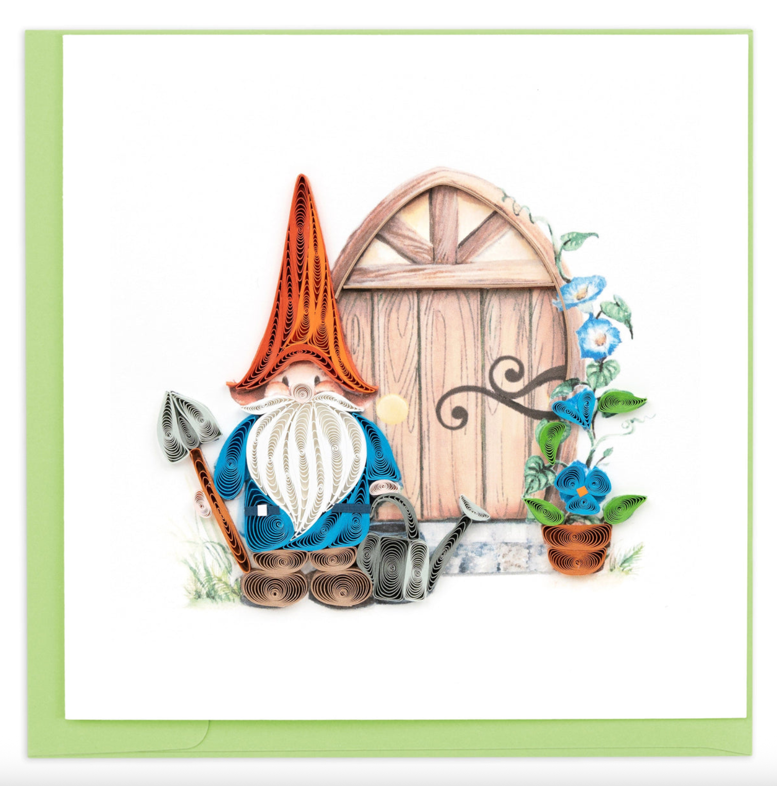 Garden Gnome Blank Quilling Card