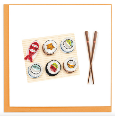 Sushi Blank Quilling Card