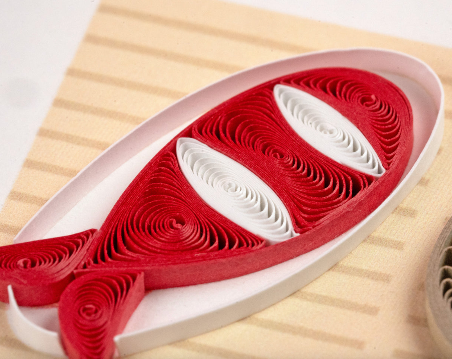Sushi Blank Quilling Card