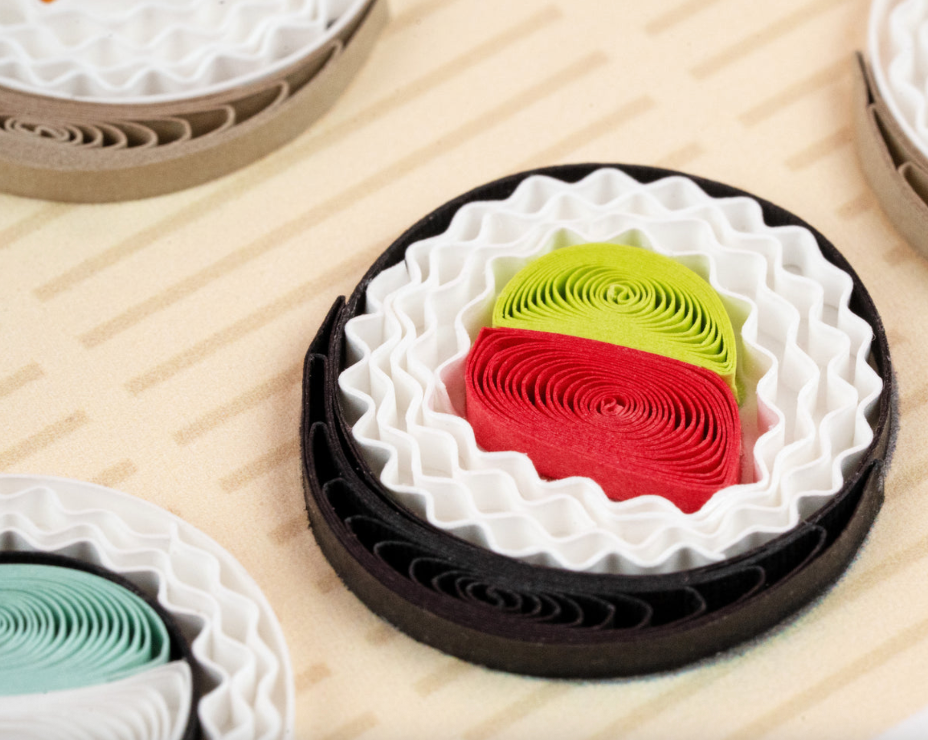 Sushi Blank Quilling Card