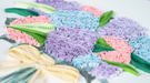 Hydrangea Bouquet Happy Birthday Quilling Card
