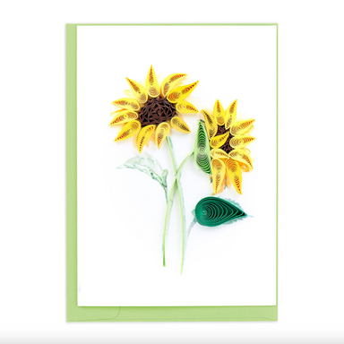Sunflower Bouquet Quilling Gift Enclosure