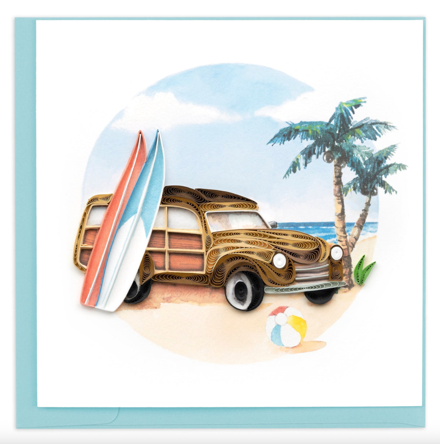 Classic Woodie Blank Quilling Card