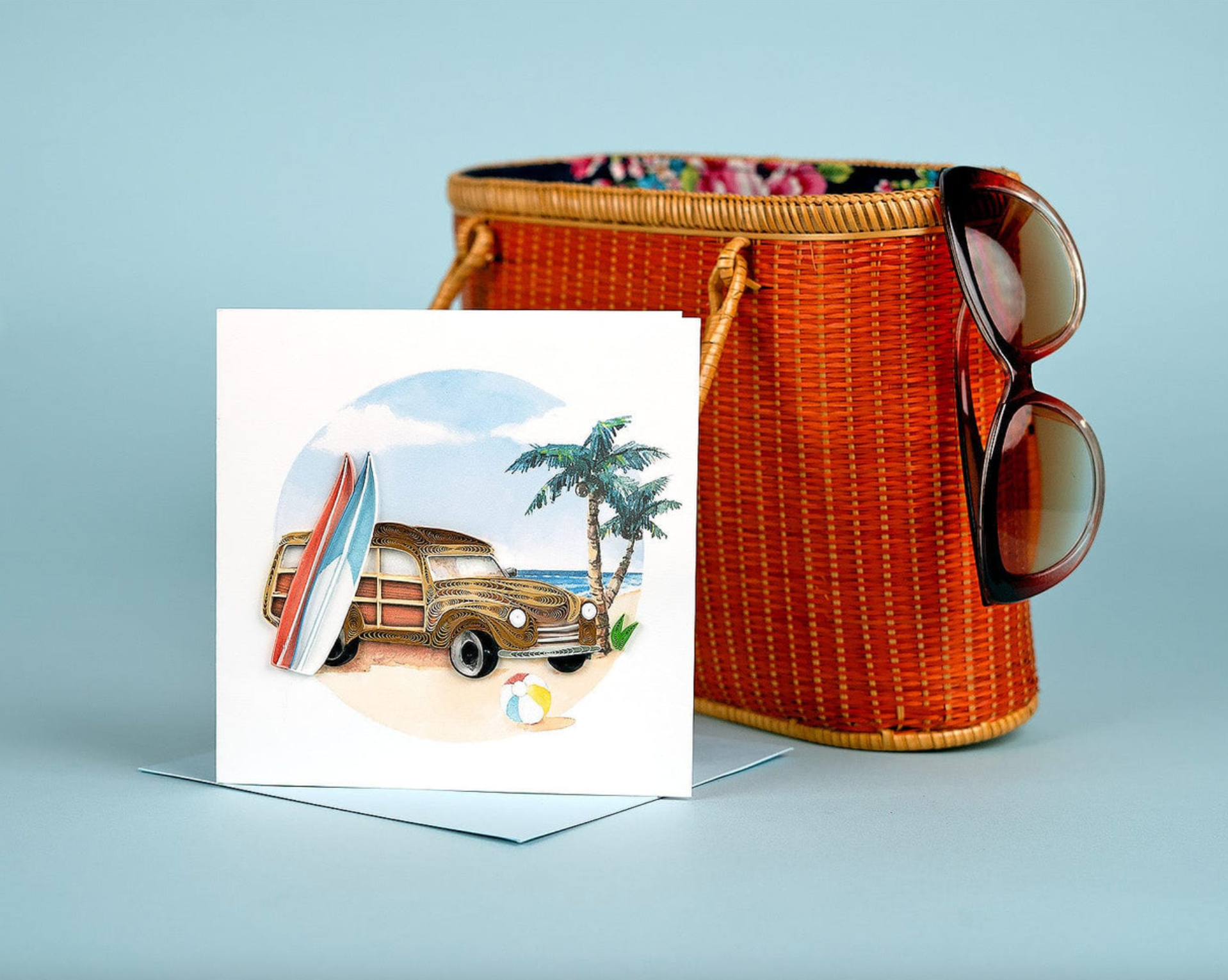 Classic Woodie Blank Quilling Card