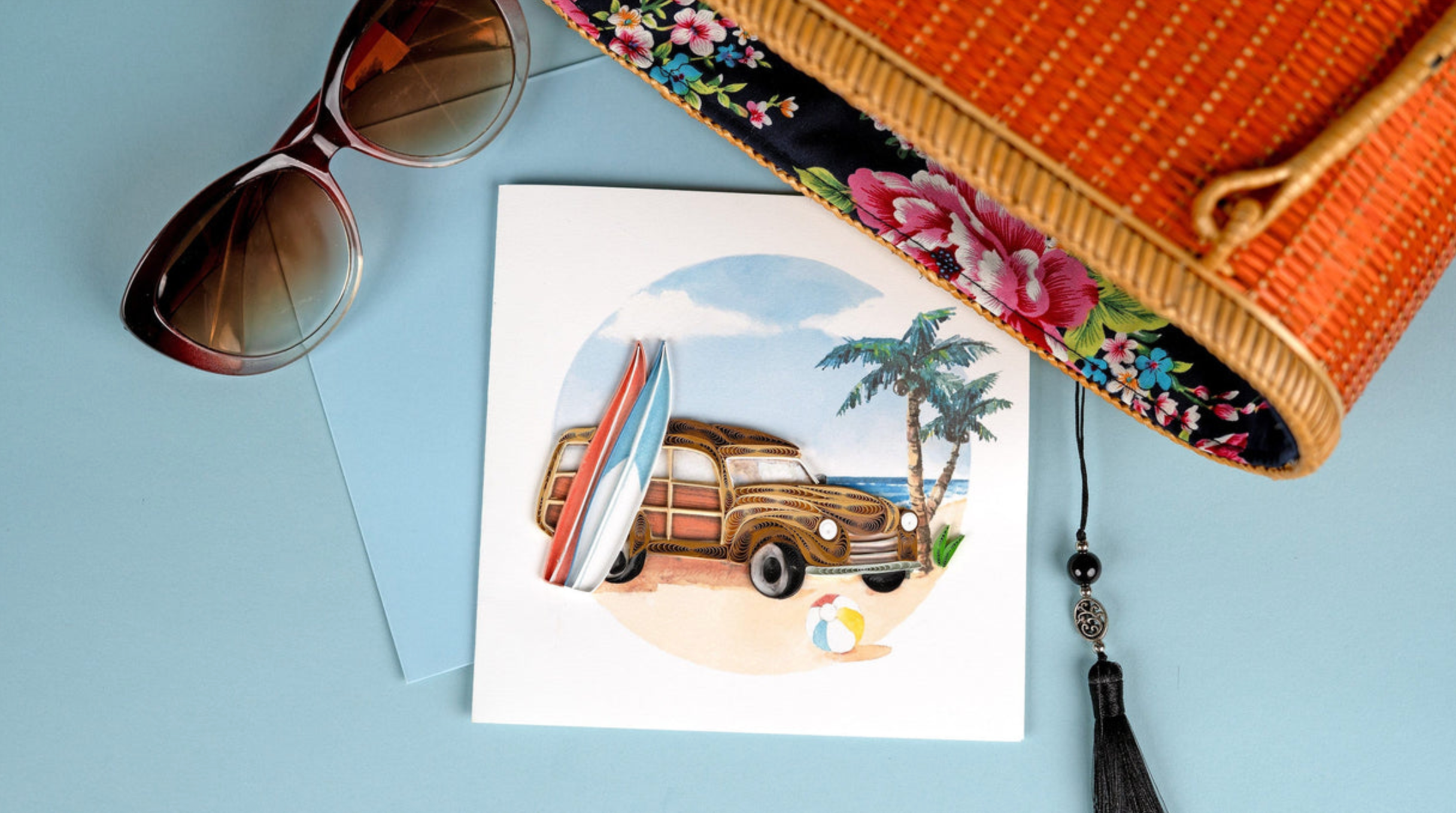 Classic Woodie Blank Quilling Card