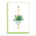 Bromeliad Macrame Hanger Quilling Gift Enclosure
