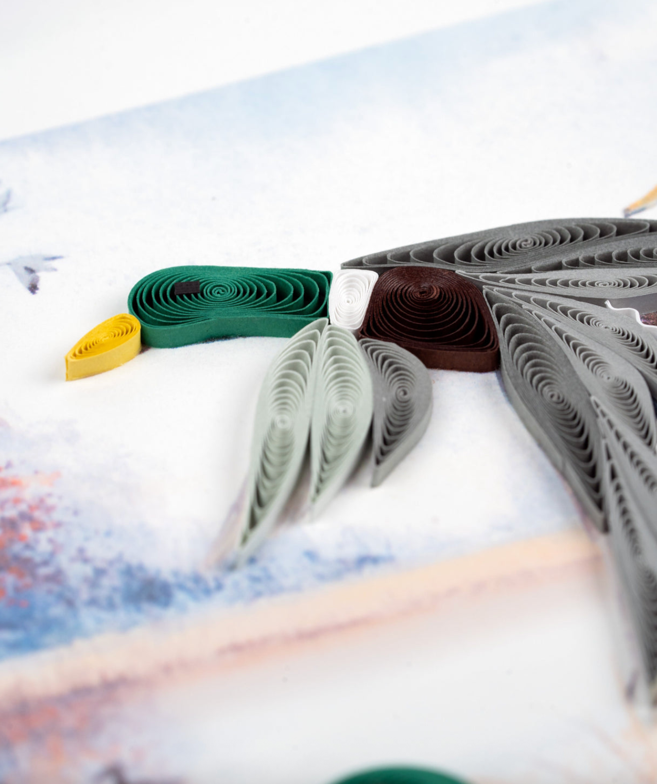 Duck Migration Blank Quilling Card