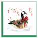 Christmas Goose Blank Quilling Christmas Card
