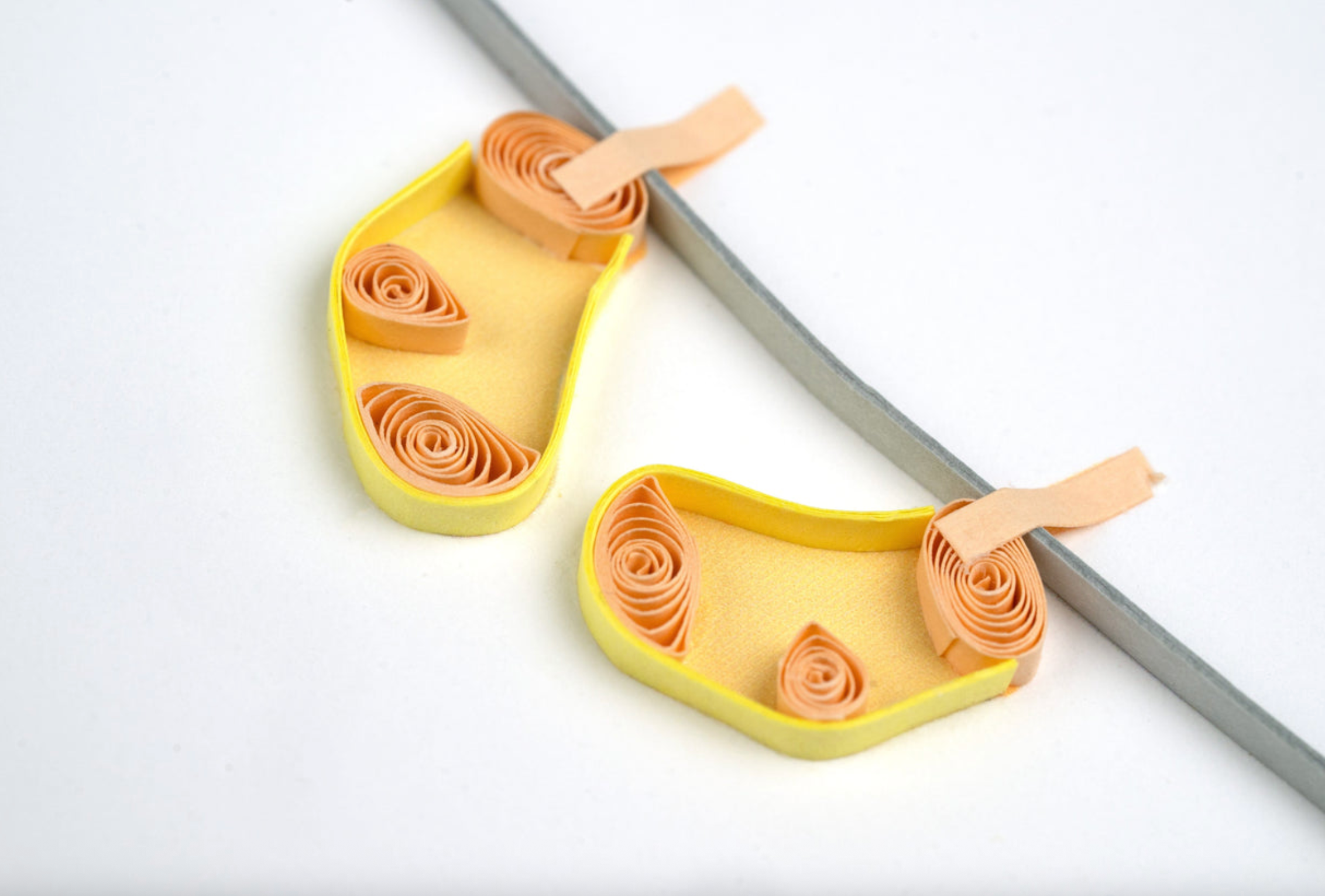 Baby Clothesline Congratulations Blank Quilling Card