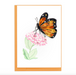 Monarch Milkweed Butterfly Blank Quilling Gift Enclosure