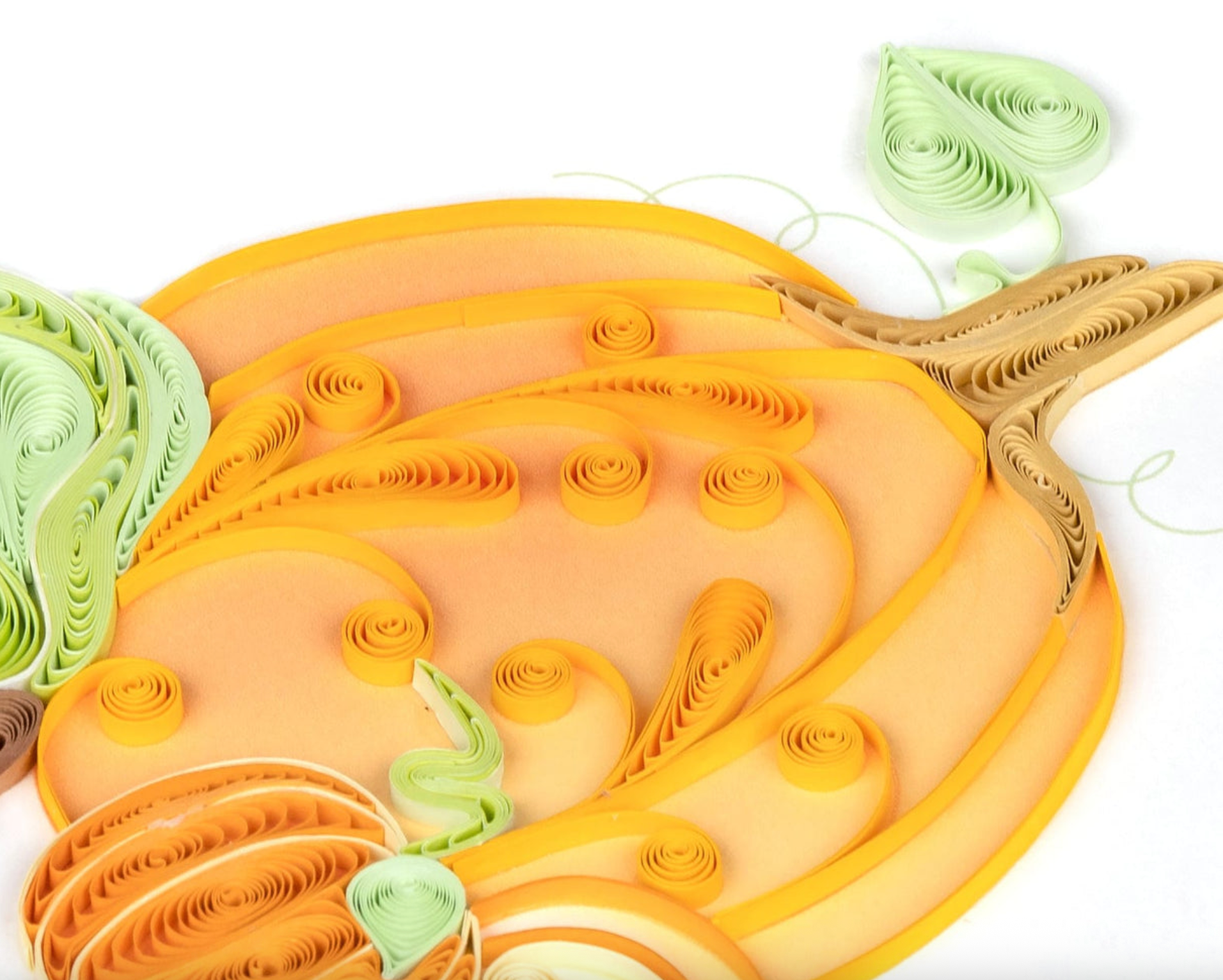 Pumpkin Pile Blank Quilling Card