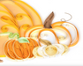Pumpkin Pile Blank Quilling Card