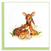 Doe and Fawn Blank Quilling Card